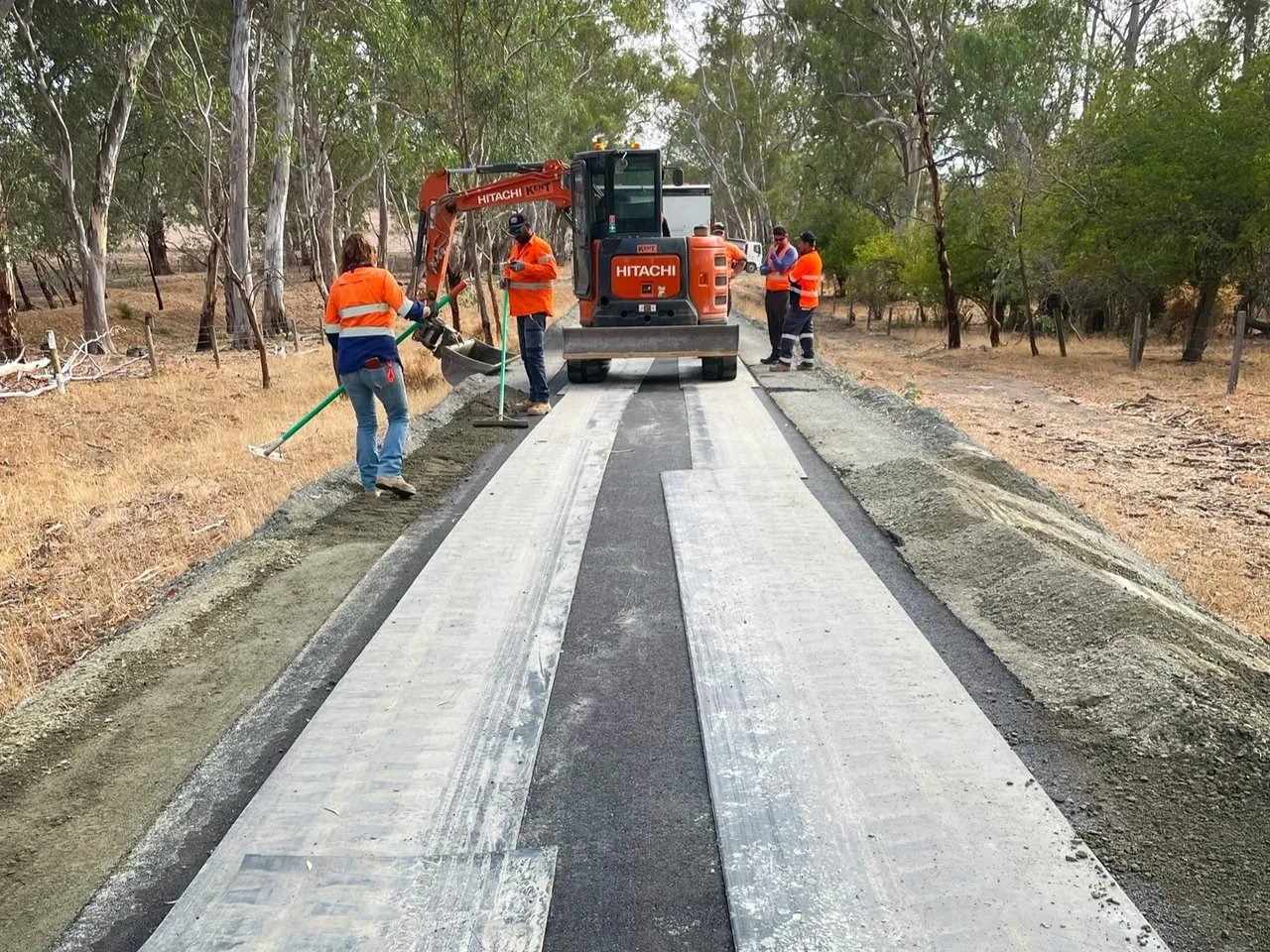 Stage 4 of the Amy Gillett Bikeway Nears Completion